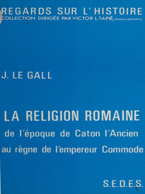cover image of La religion romaine